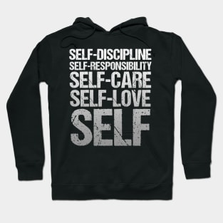 Self Discipline Buddhist Motivational Hoodie